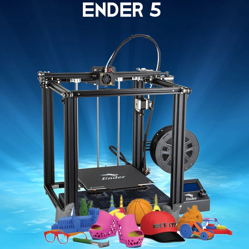 Наборы 3D принтеров Creality Ender 5 MK10 экструзионный механизм простое выравнивание