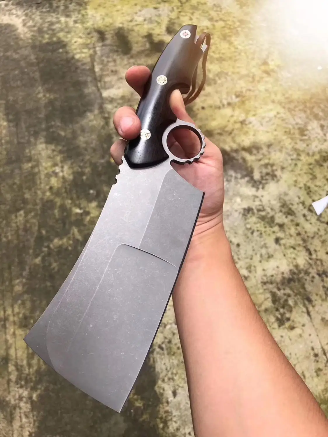 Ручной Кованый нож шеф повара из высокоуглеродистой стали китайский Кливер