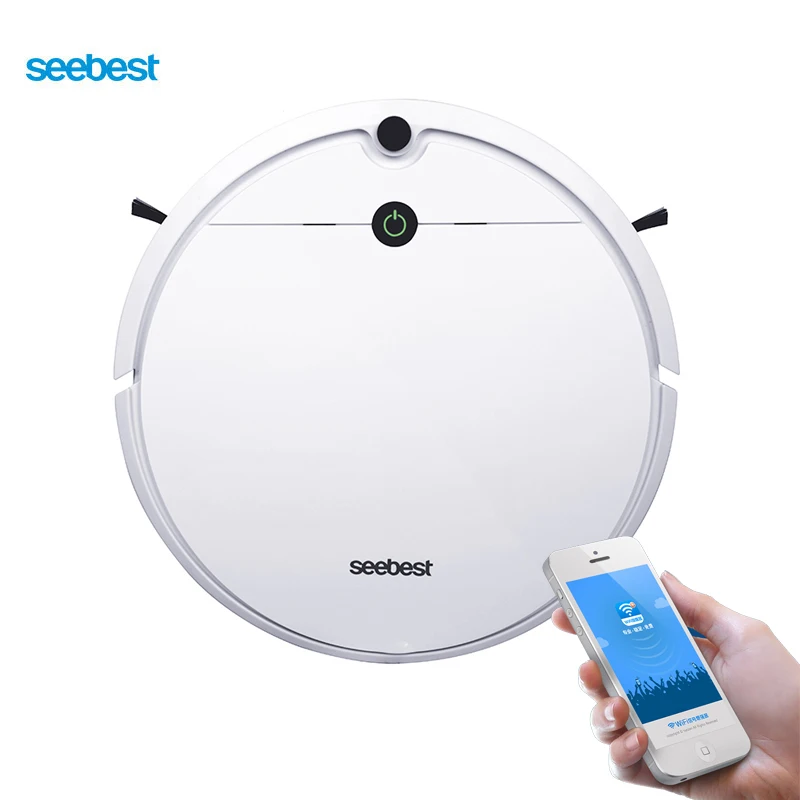 Seebest D752 WI FI приложение Управление гироскоп навигации робот пылесос с