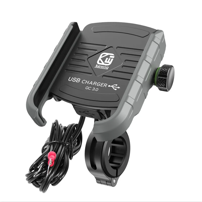 Новый держатель для телефона мотоцикла с QC 3 0 USB быстрое зарядное устройство