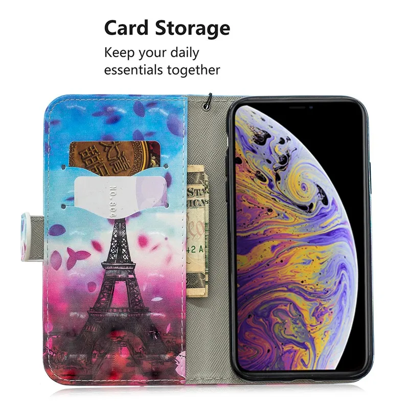 Luxury Leather Case For iPhone X 6 6s 7 8 Plus XS 5S SE Multi Card Holders Phone Cases Max XR 10 Cover Bag | Мобильные телефоны и