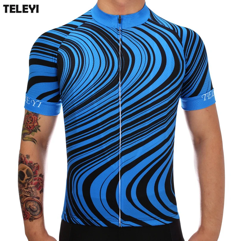 

Мужская велосипедная куртка TELEYI Team PRO, велосипедная куртка с коротким рукавом для езды на велосипеде, 3 цвета