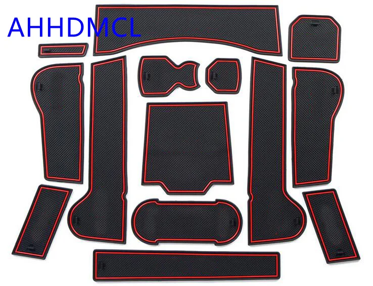 

Car Gate Slot Pad Cup Armrest Storage Pad Anti-Slip Mat For T-Roc