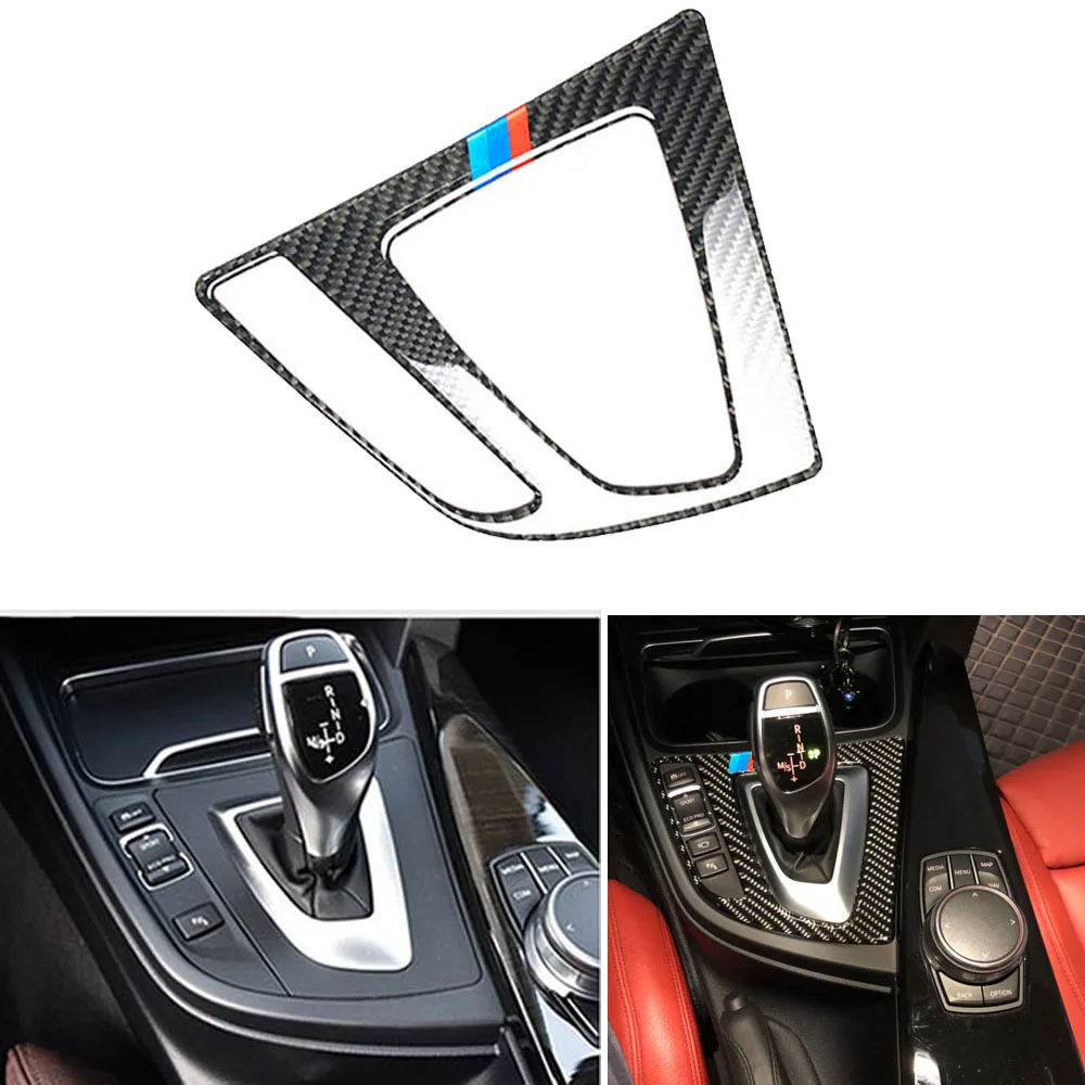 Наклейка для панели переключения передач из углеродного волокна BMW 4 3 серии F32 F30