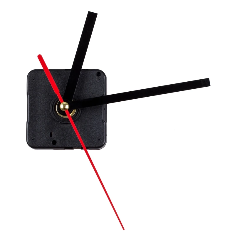 Кварцевый механизм часового механизма DIY Запасные части черный + стрелки | Дом и