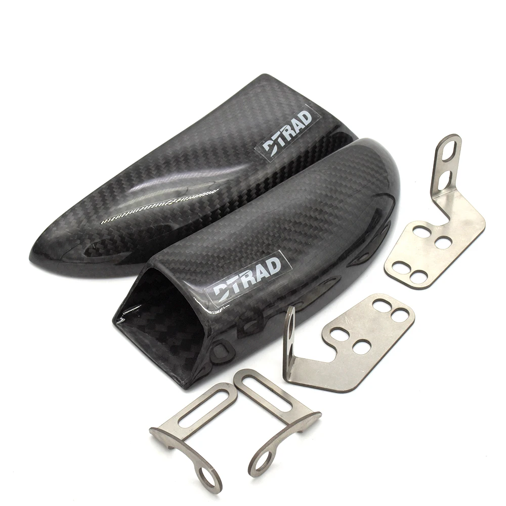 Для YAMAHA YZF R1/R1M/R1S 2015 2019 R6 2017 воздуховоды из углеродного волокна тормозное