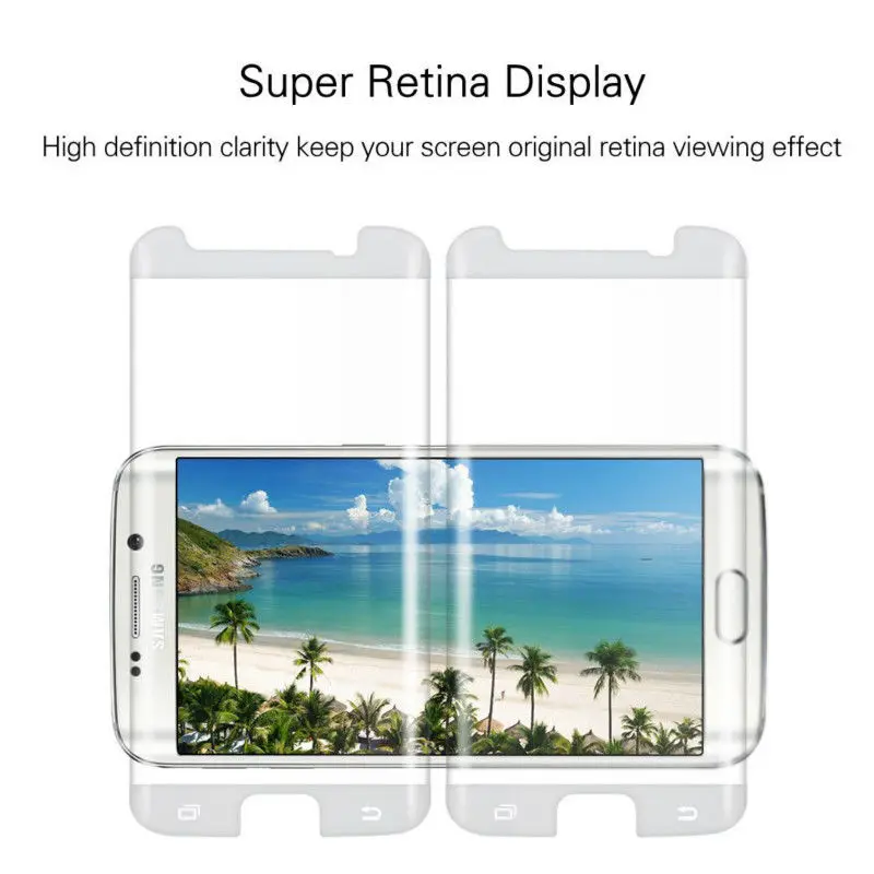 JGKK 3D Защита экрана для Samsung Galaxy S6 Edge Plus чехол закаленное стекло S6edge +