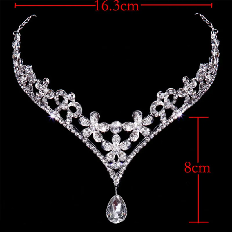 1 шт. вечерние свадебные аксессуары для волос модные тиары и короны с серебряными