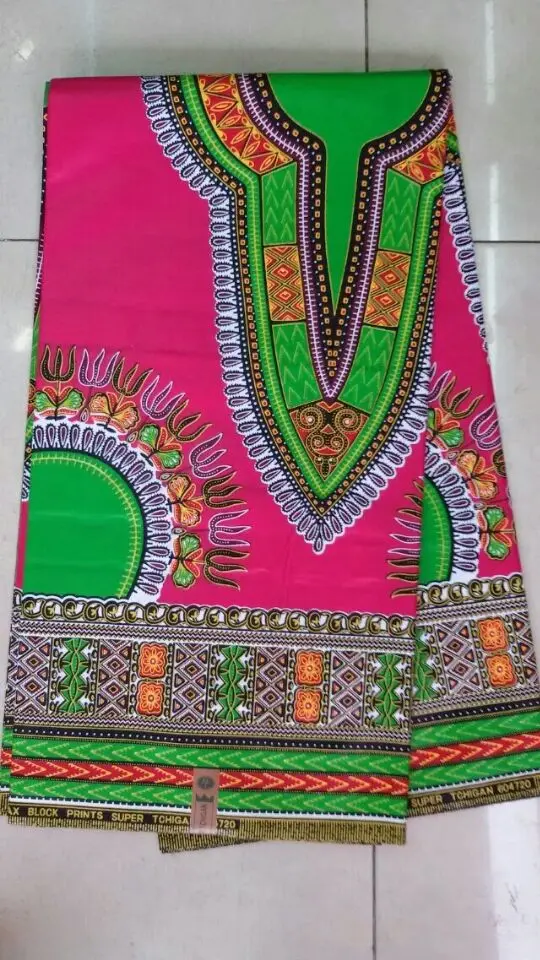 AG004 color one piece 6 yards 100% cotton real wax guaranteed dutch block prints angelina | Дом и сад