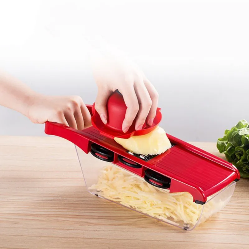 Dicer Kitchen Tool Stainless Manual Potato Peeler Carrot Steel Vegetable Slicer Cutter Blade Cheese Grater | Дом и сад