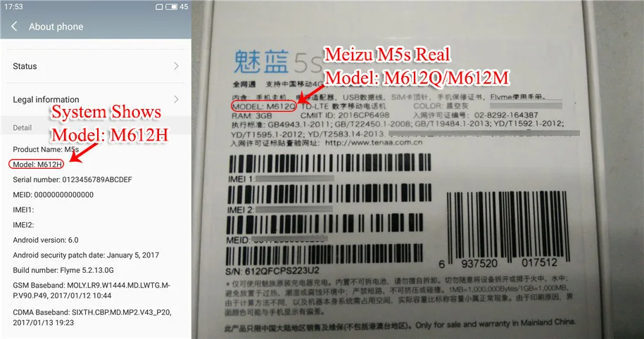 MEIZU M5S, Глобальная Версия, Мобильный Телефон, 3ГБ 32ГБ Восьмиядерный 5.2", Высокая Чёткость, Технология IPS, Быстро Заряжающийся Мобильный Телефон, Отпечаток Пальца