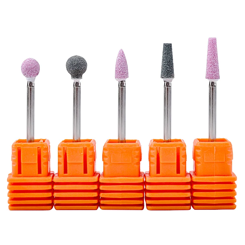 1 шт. многообразный лак для ногтей полировка геля круглые конусы Шлифовальная