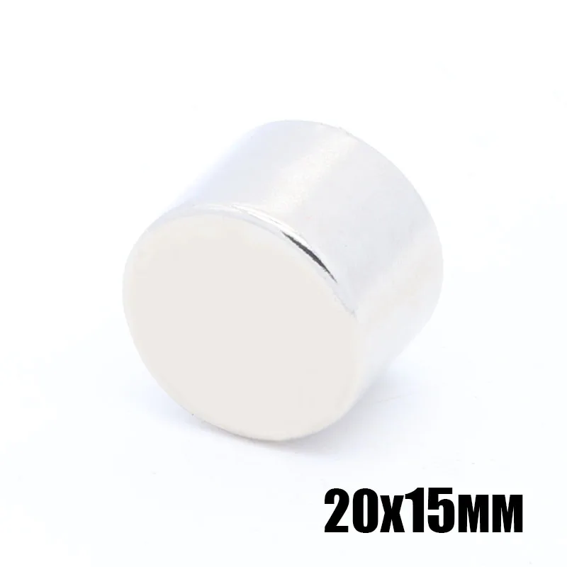Неодимовый магнит NdFeB маленький мощный круглый постоянный редкоземельный 5 шт. 20