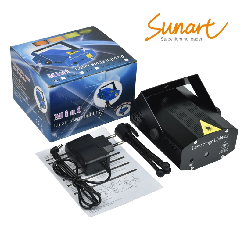 Быстрая доставка Мини лазерный Светодиодный точечный светильник для прожектора