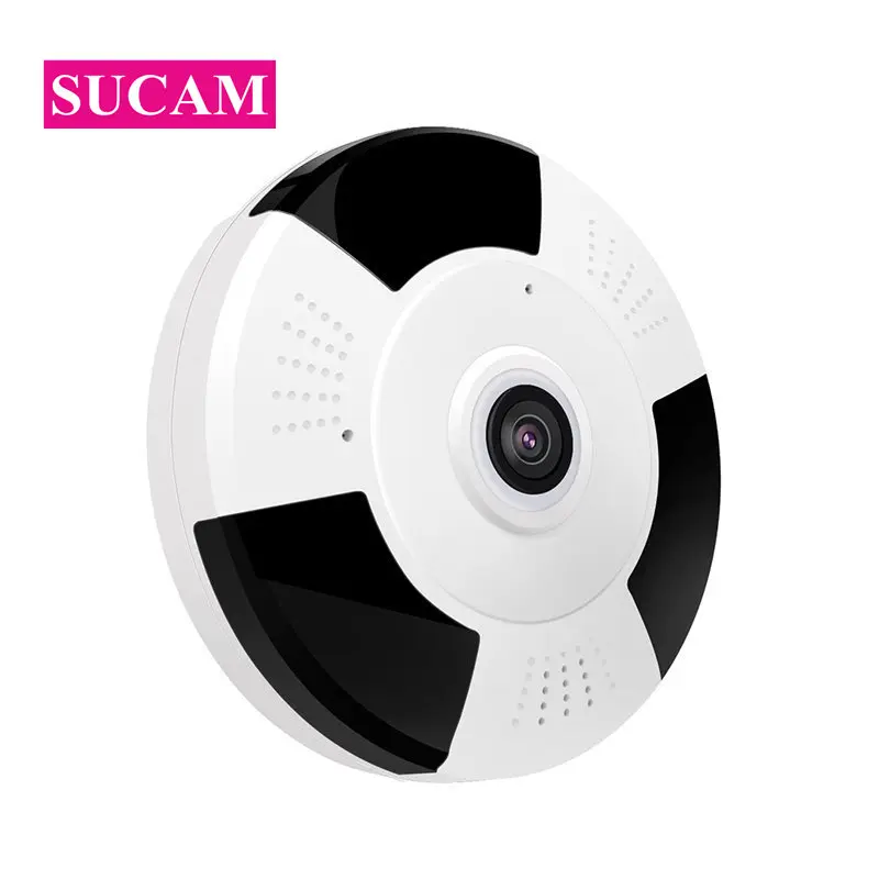 SUCAM Full HD 1080P Мини Wifi панорамный фотоаппарат 360 градусов угол обзора 3D VR 2MP IP камера 10