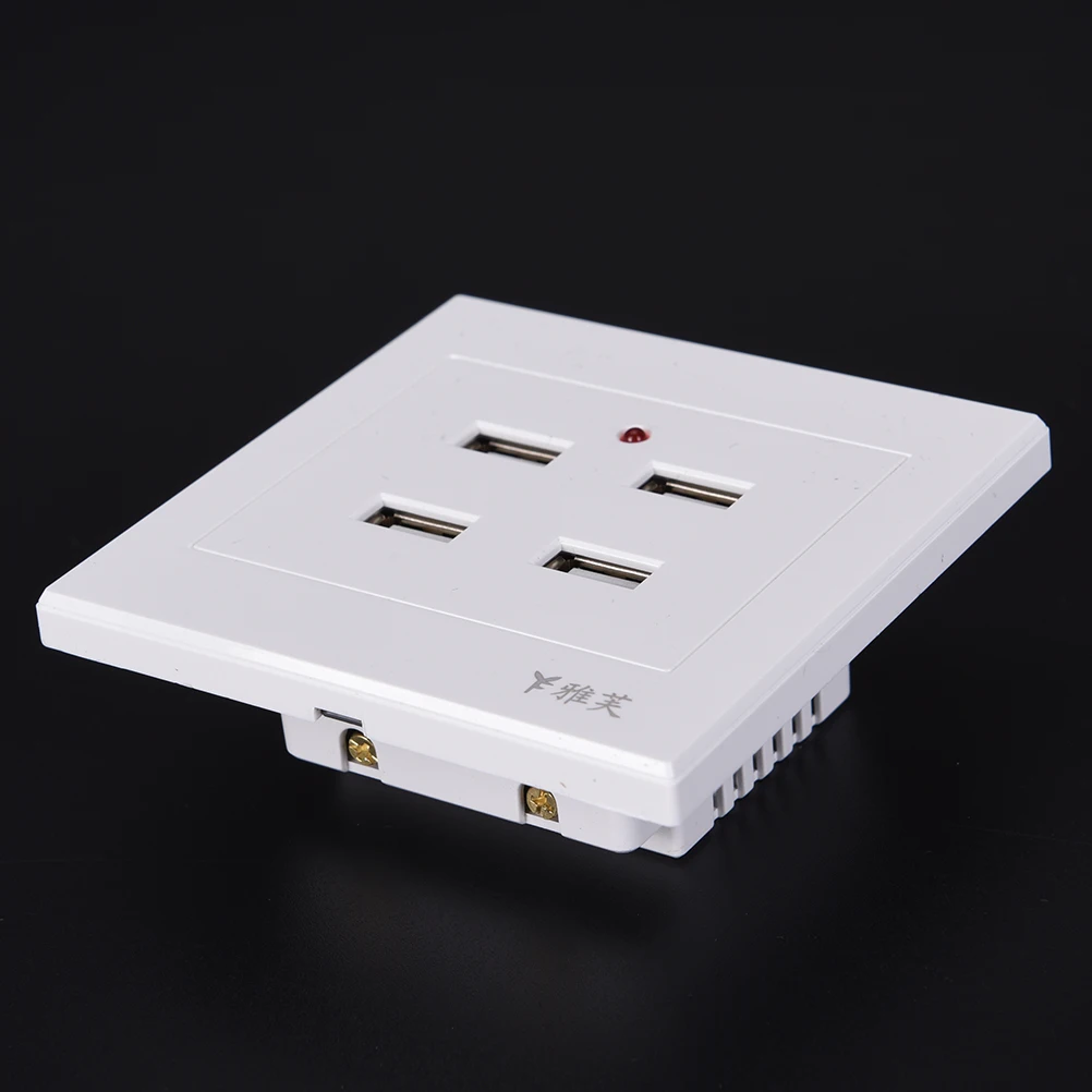 DC 6 портов USB 5V 3.1A электрическое настенное зарядное устройство док-станция