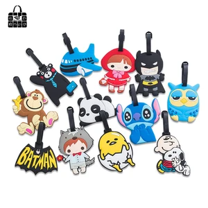 Роза дневник супер милый утолщение Мультфильм Креативный силиконовый Багаж Тег портативный дорожный тег повесить тег доставка карты путешествия