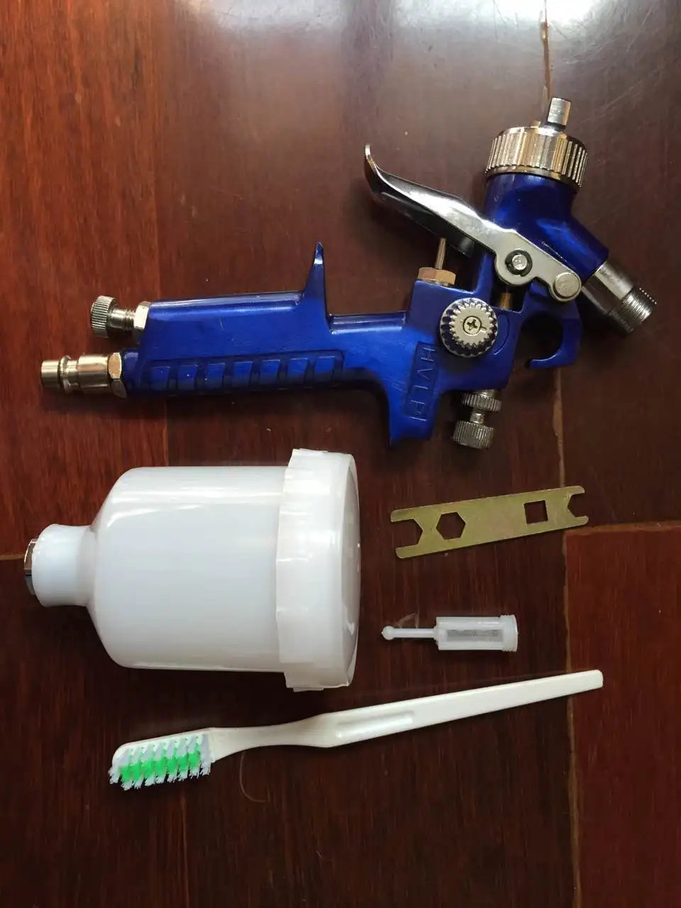 

High Quality Mini HVLP Gravity 0.8mm Tips Nozzle Air Spray Gun With 125ml Cup