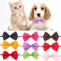 fashion pet cat dog collar bow tie adjustable neck strap cat dog grooming accessories puppy product supplies