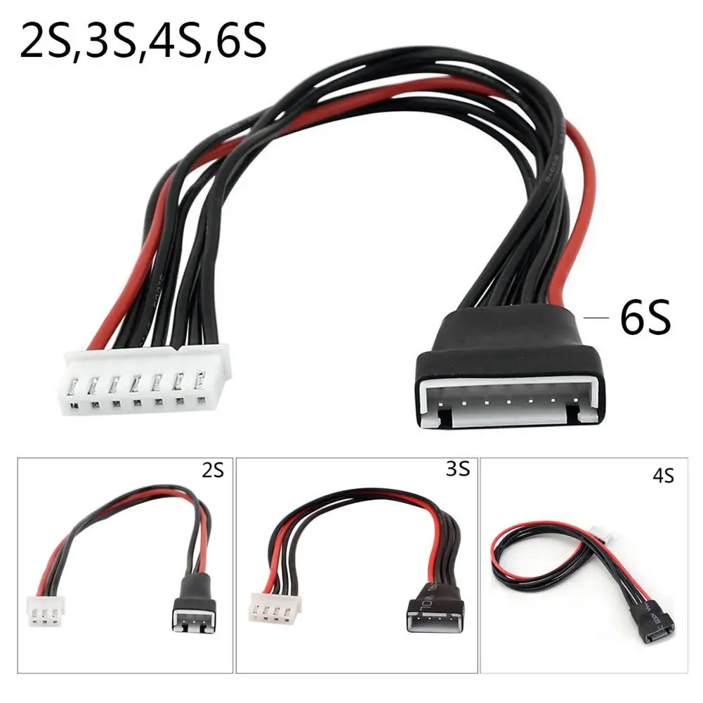 

RC 2S,3S,4S,6S Lipo Battery JST-EH Adapter Plug Balance Charger Cable Extension