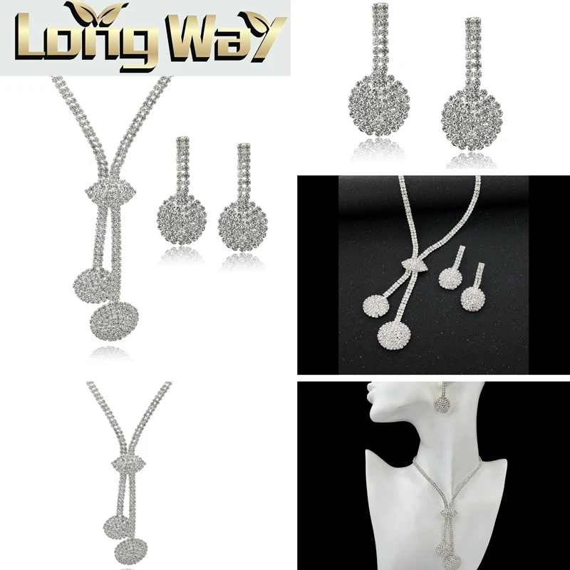 TOUCHEART Свадебные африканские бусины Ювелирные наборы кристалл для женщин золотой