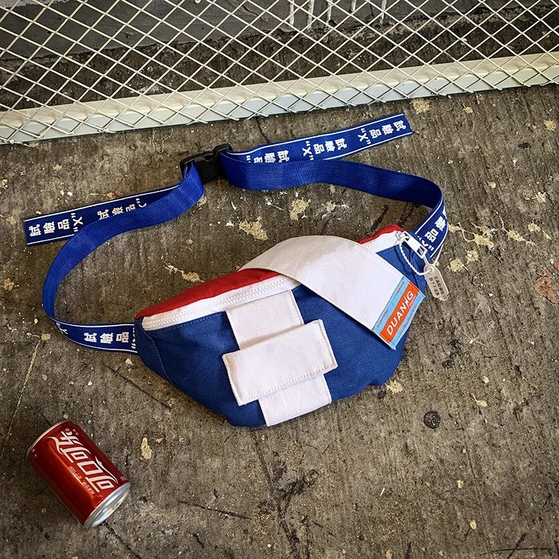 Новая модная мужская нагрудная сумка поясная для путешествий в стиле хип хоп рок