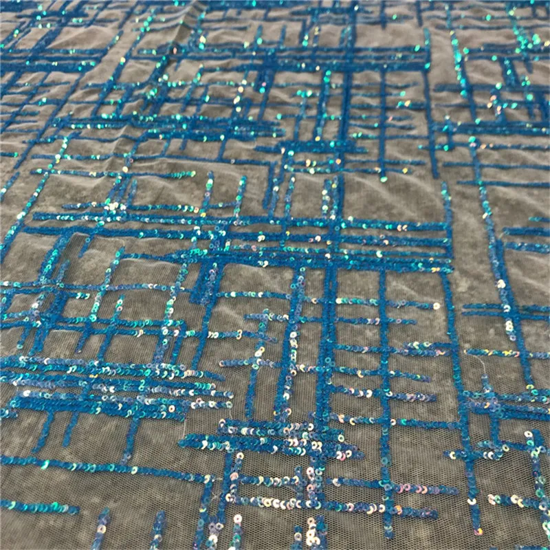 1 ярд высококлассная блестящая ткань с блестками кружевная тюль зеленая сетка