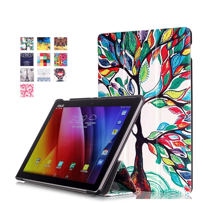 50 шт. PU кожаный чехол подставка для Asus ZenPad 10 z300 Z300C Z300CL Z300CG z300cnl 10.1 &quotПланшеты +