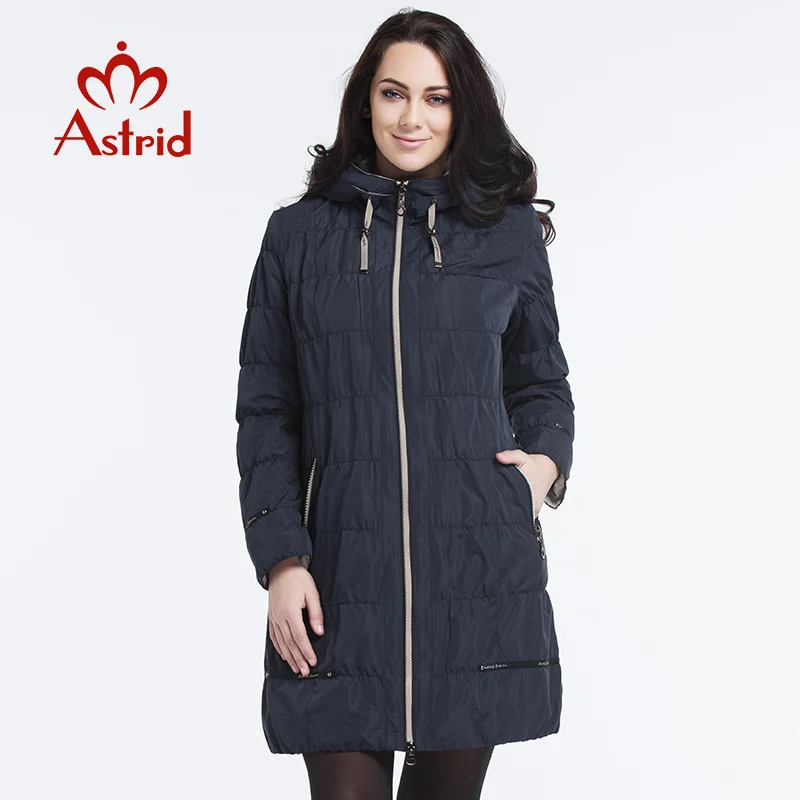 Астрид 2016 женщин тонкий слой высокое качество весна плащ с капюшоном флиса