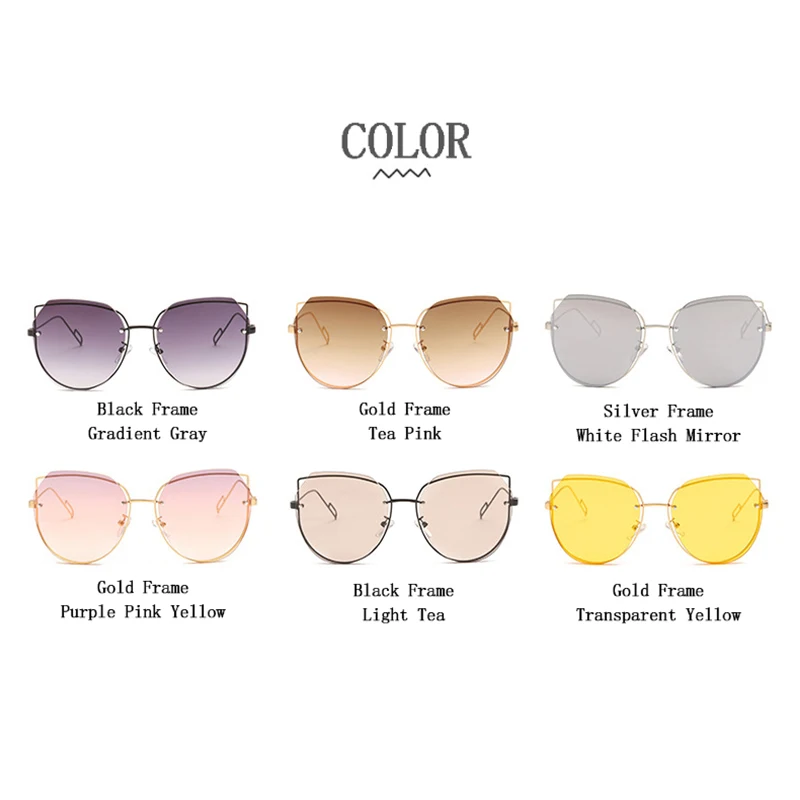 Очки солнцезащитные женские оверсайз Модные ажурные солнечные очки кошачий глаз