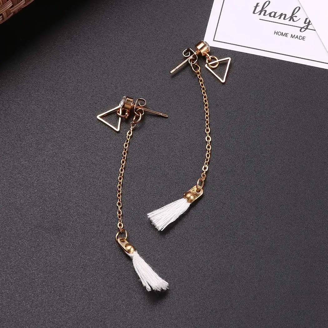 None Rhinestone 5 2 дюйма Женские см повседневные серьги с кисточками 4 Стразы