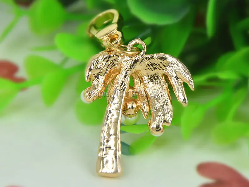 Кокосовый брелок в виде дерева жемчуг модные ювелирные изделия женская сумка