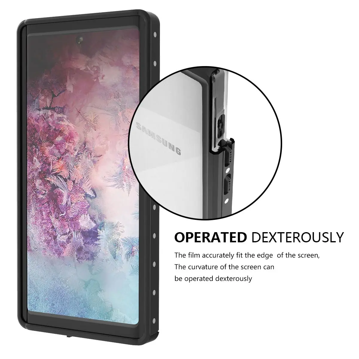 Для Samsung Galaxy Note 10 Plus Чехол IP68 водонепроницаемый 360 градусов Защита ударопрочный