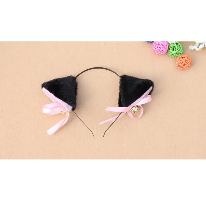 Новый аниме с изображением кошки Неко Косплей Необычные Аксессуары для костюмов