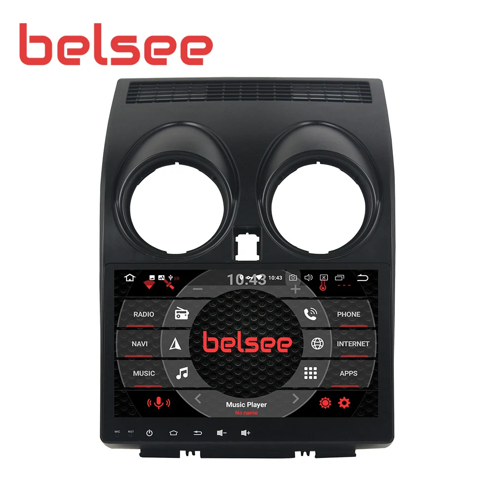 Автомагнитола Belsee для Nissan Qashqai 2007-2013 4 ГБ 64 8 ядер стерео Android 9 0 GPS-навигация