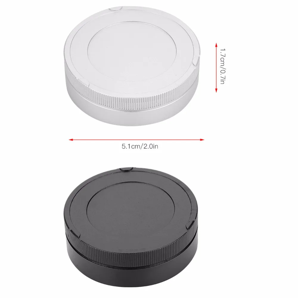 Металлическая Задняя крышка объектива для leica m Mount Объективы для камер для защиты цифровой камеры видеокамера Объектив для leica m