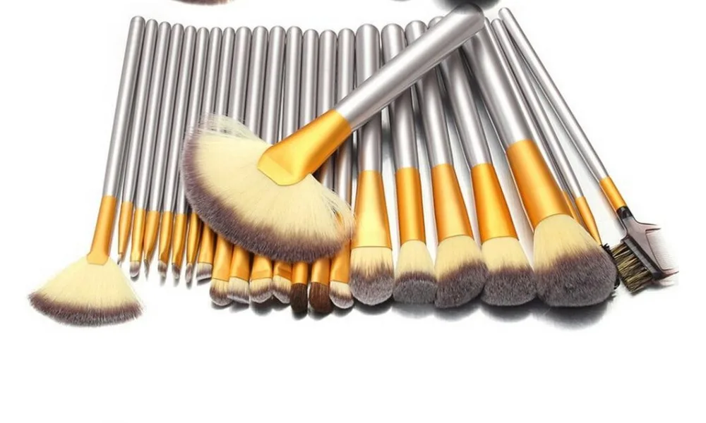 Новый профессиональный мягкий набор кистей для макияжа Косметические реальные