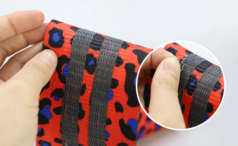 Лента трофей эротическая леопардовая эластичная лента для упражнений в бедра и