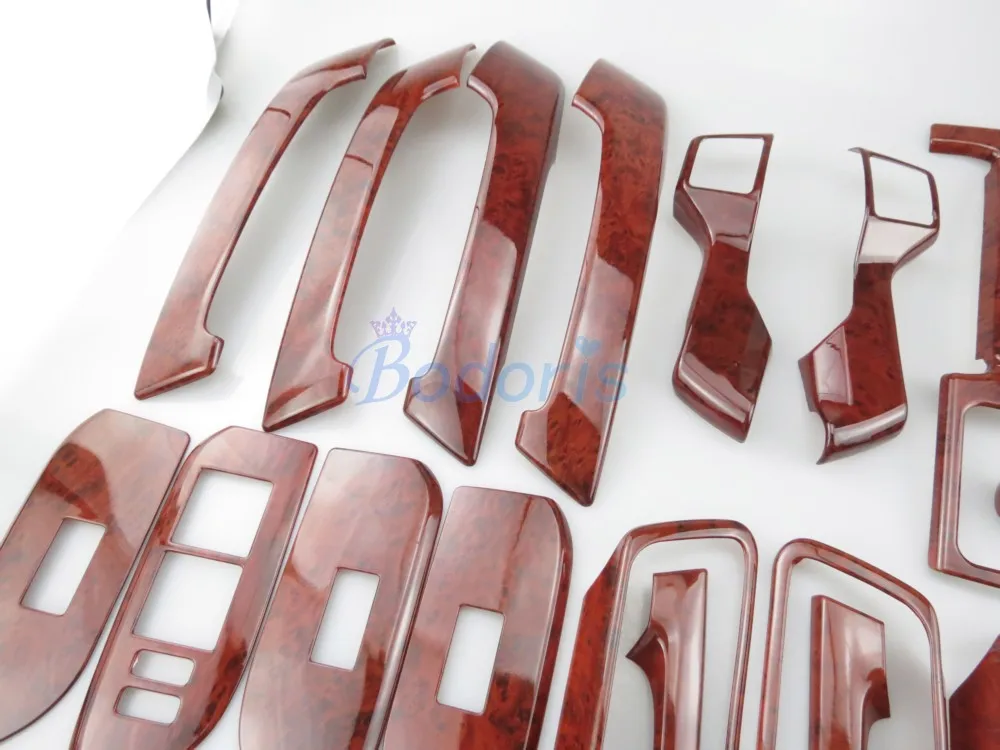 30 Pcs For Toyota Land Cruiser 150 Prado LC150 FJ150 2010-2017 Interior Wooden Moulding Trim Car Styling Accessories | Автомобили и