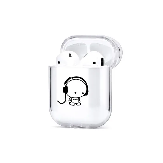 45 Bluetooth беспроводной чехол для наушников для Apple iPhone зарядная коробка для AirPods Pro Жесткий прозрачный защитный чехол Аксессуары - Цвет: 45