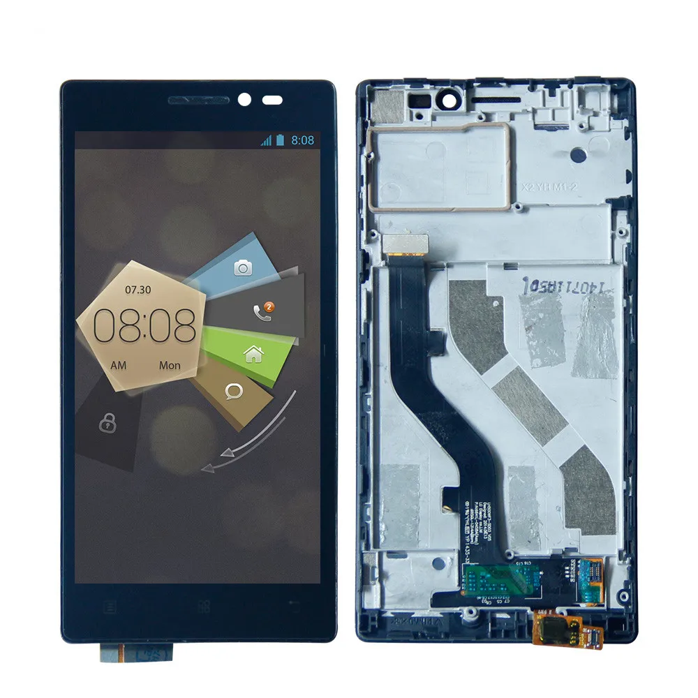 Для Lenovo Vibe X2 ЖК дисплей дигитайзер сенсорный экран сенсор в сборе с рамкой