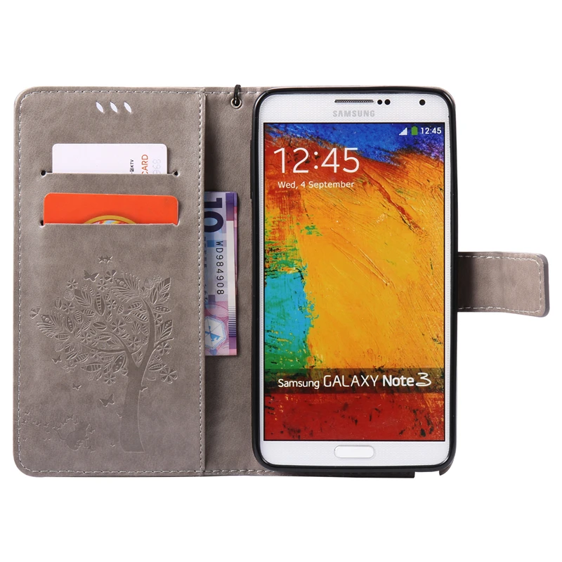 Чехол-книжка JYERAECOM из искусственной кожи и кошелька для Samsung Galaxy Note 3 4 5 8 9 J1 2016 J3 2017