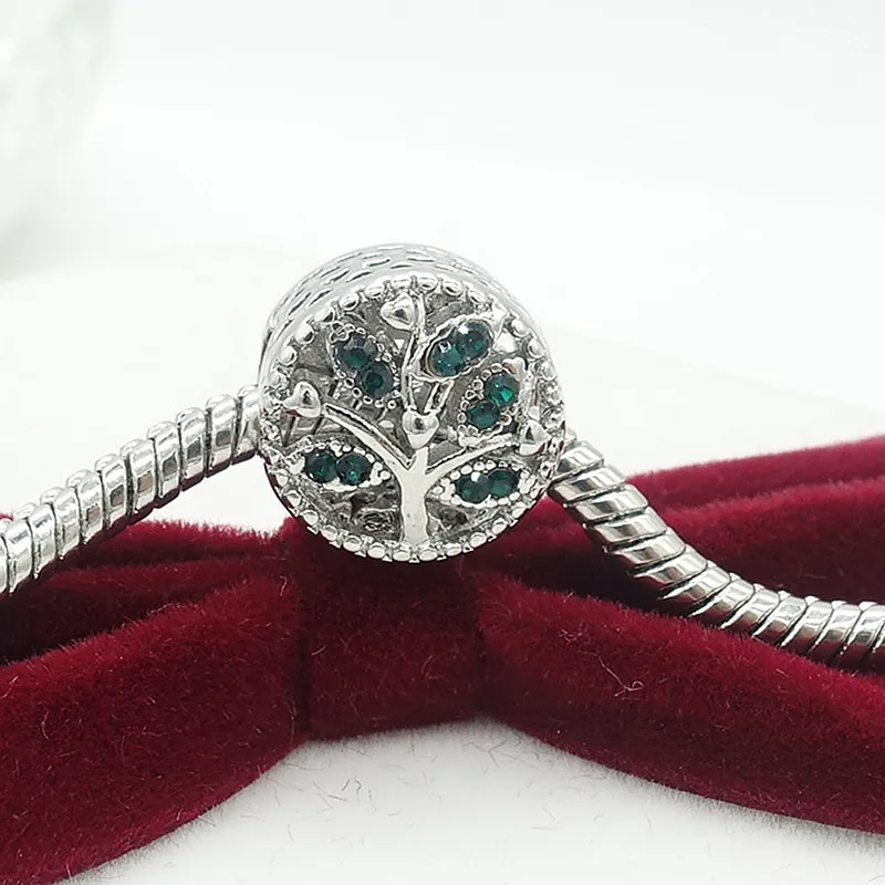 TTBEADS 1 шт. серебряное дерево жизни Европейский Шарм бусы для ожерелья браслета