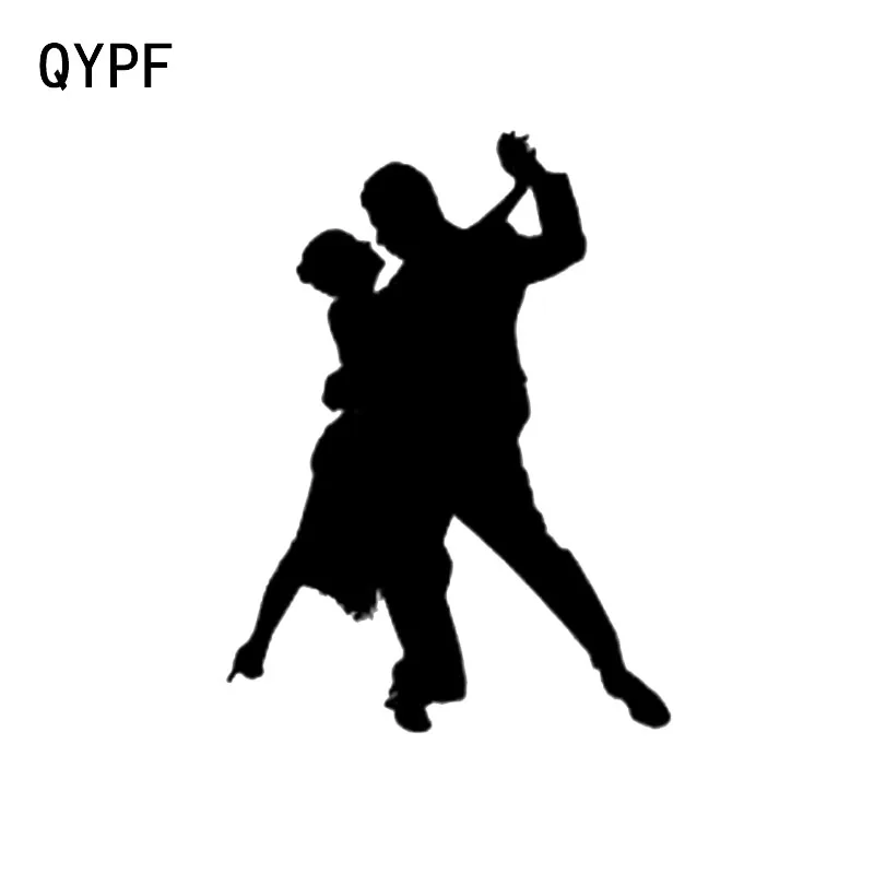 

QYPF 8.8*12 Coolest Dancer Jumping Decor Vinyl Car Modelling Sticker Silhouette Accessories C16-2160