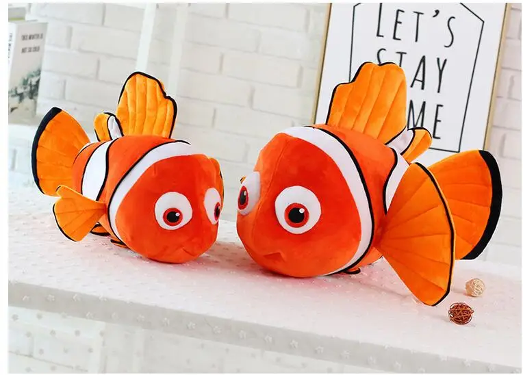 Поиск герой Nemo Plush Toys с изображениями из мультфильма В поисках Немо и рыба