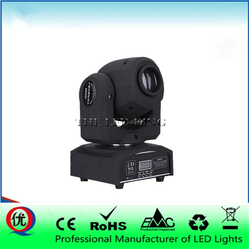 DJ светильник ing mini двисветодиодный щаяся головка led 60W луч сцсветильник свет DMX512