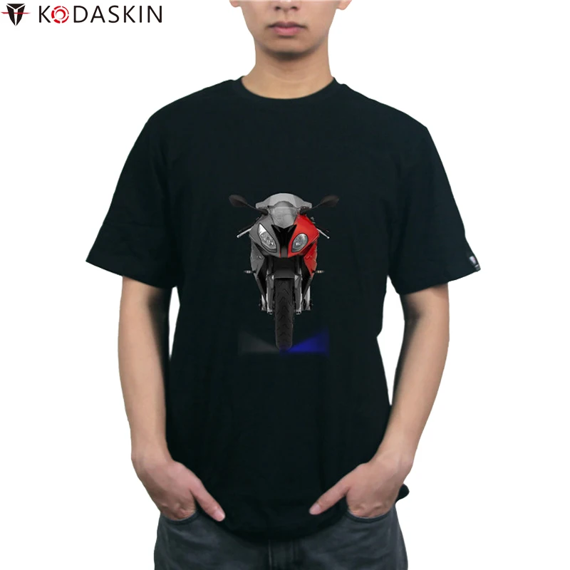 KODASKIN мотоциклетная футболка гоночная Мужская модные топы Для BMW S1000RR|shirt fashion|shirt