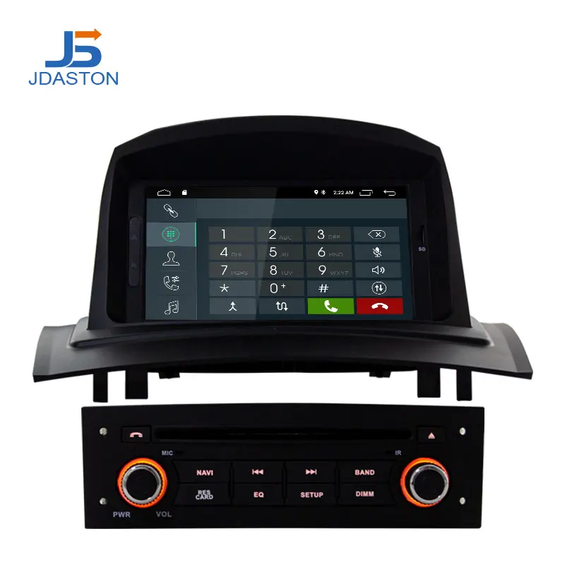 JDASTON Android 10 автомобильный мультимедийный плеер для RENAULT Megane Fluence 2002-2008 WIFI