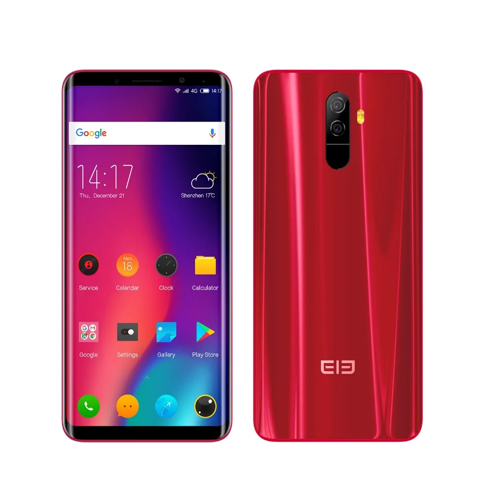 Elephone U 4G Phablet 5 99 &quotAndroid 7 1 MTK6763 Восьмиядерный 2 0 ГГц 6 ГБ + 128 Гб 13.0MP камеры Corning Gorilla glass