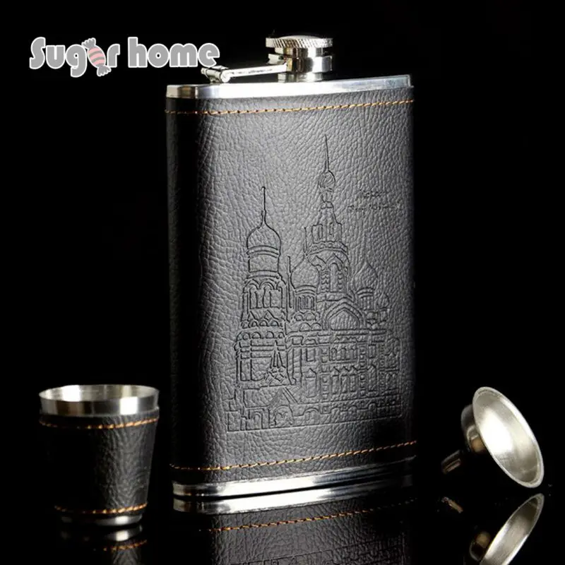 Mealivos 9 oz 304 stainless steel hip flask Gift box personalized liquor flagon vodka rum alcohol bottle groomsman jagermeister|hip gift